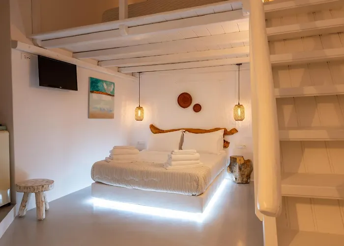 Апартаменты Mykonos Vibes Town Loft *