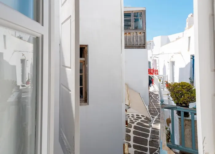아파트 Mykonos Vibes Town Loft *